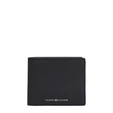 Tommy Hilfiger Δερμάτινο Ανδρικό Πορτοφόλι Μαύρο AM0AM10243