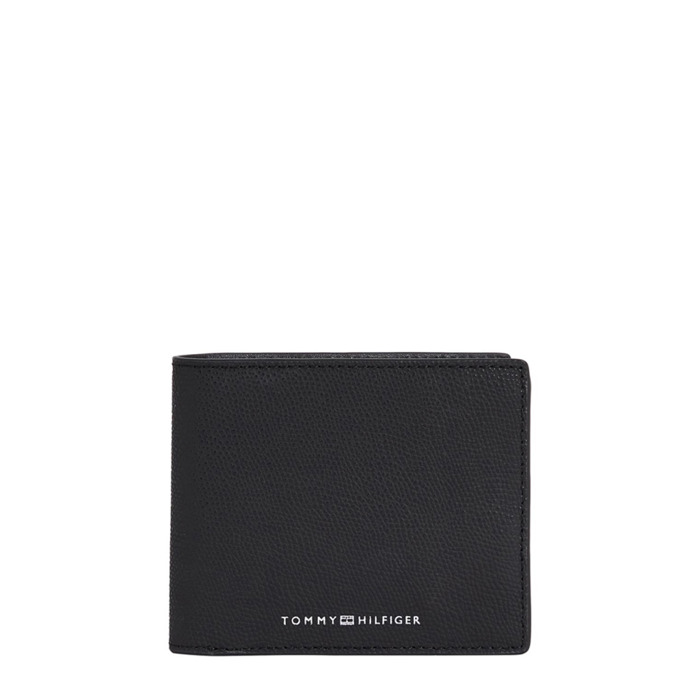 Tommy Hilfiger Dermatino Andriko Portofoli Mavro AM0AM10243